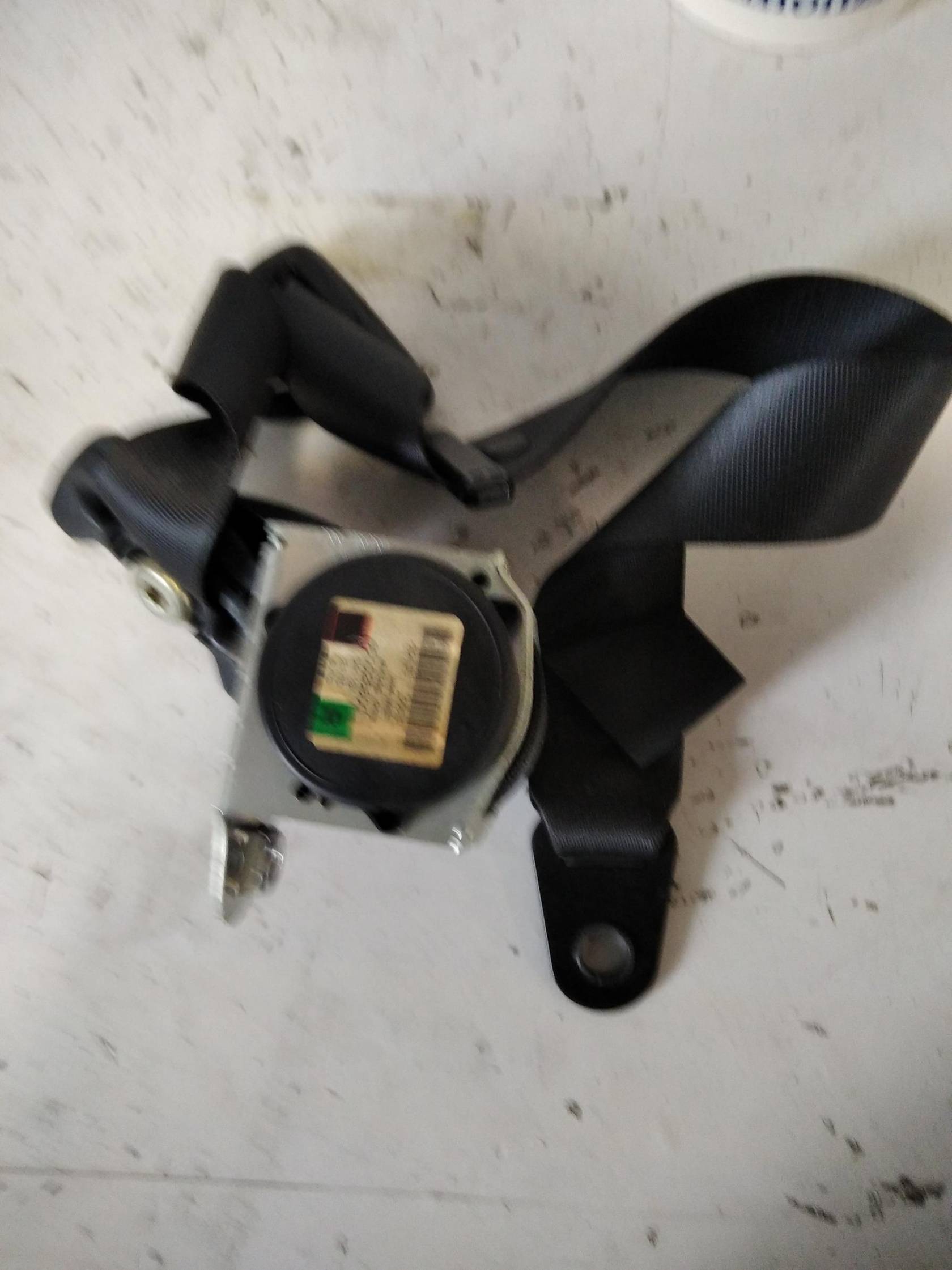 Cintura di sicurezza ant. dx.